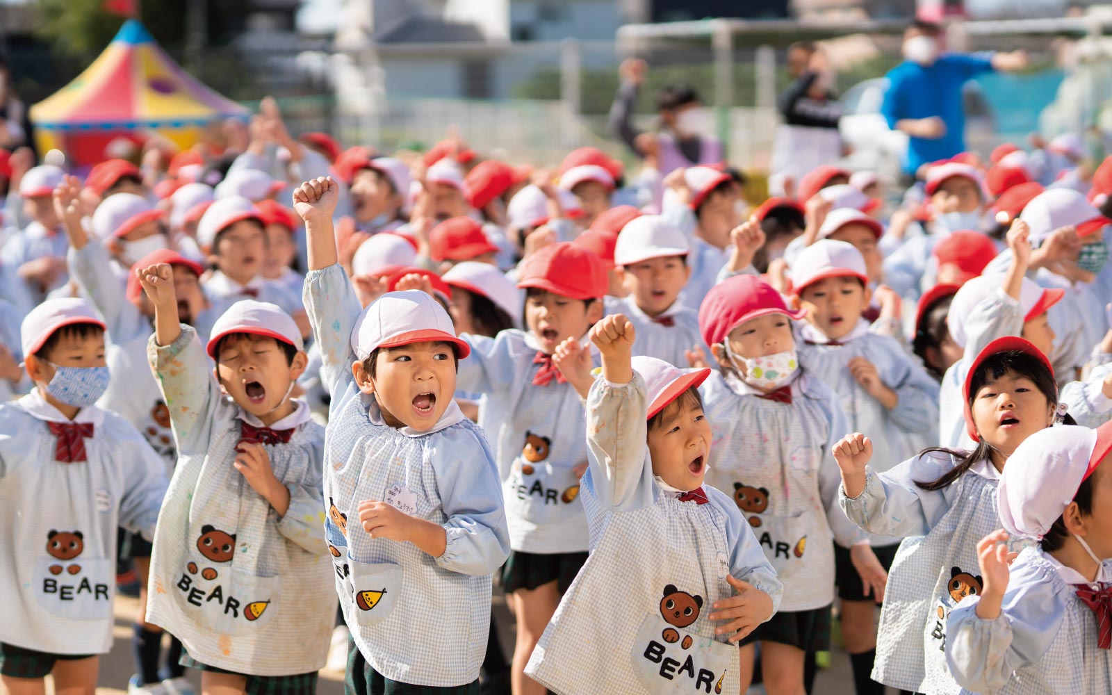 幼稚園での楽しい生活！